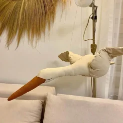 The Finishing Touch Babyspielzeug-Kreative Kinderzimmer-Dekoration zum Aufhängen, Schwan-Plüschpuppe