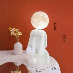 Bright Accents Beleuchtung-Kreative Tischlampe Taschentuchbox-Kombination – Stilvolle Wohndekoration