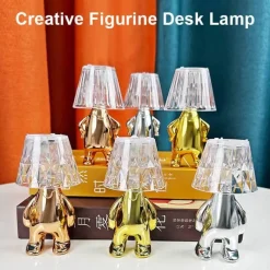Glow u0026 Shade Beleuchtung-Kreative Tischlampenstatuette – einzigartige Heimdekorbeleuchtung