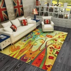 Floor u0026 Flair Boden & Teppiche-Kreativer, moderner, pastoraler Stil, weicher Teppich für Zuhause