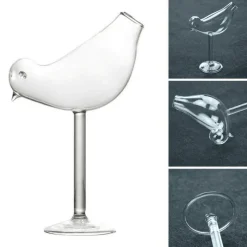 Deco Küche & Esszimmer-Kreatives Cocktailglas in Vogelform – Einzigartiges Trinkgeschirr für Partys