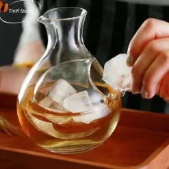 Plates u0026 More Küche & Esszimmer-Kristall-Eiskrug – Spender für Sake, Wein, Whisky und Bier