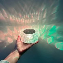 Willow u0026 Whim Beleuchtung-Kristall-Vogelnest-Tischlampe – Elegante Wohndekor-Beleuchtung