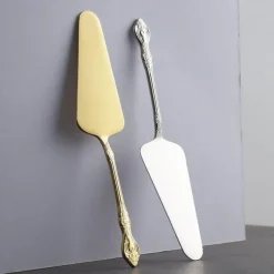 Decor Küche & Esszimmer-Kuchenspatel aus Edelstahl – geprägtes Backgeschirr-Werkzeug