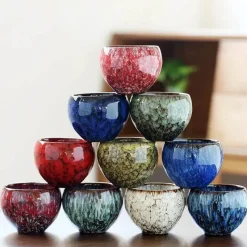 Plates u0026 More Küche & Esszimmer-Kung-Fu-Tee-Kaffeetasse aus Keramik – 170 ml Trinkgeschirr