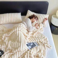 Cozy Haven Bettzeug-Kuschelige Überwurfdecke - Weiche, warme Jacques-Decke