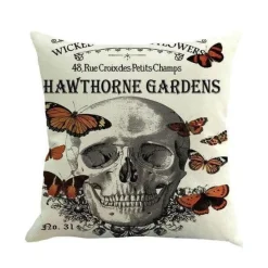 Cozy Haven Bettzeug-Kuschelige Hexen-Halloween-Kissenbezüge – Weiches Halloween-Dekor