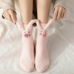 Damen Everly u0026 Lace Damenbekleidung-Kuschelige Katzensocken – Whisker Friends Design