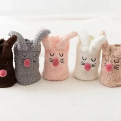 Damen Everly u0026 Lace Damenbekleidung-Kuschelige Katzensocken – Whisker Friends Design