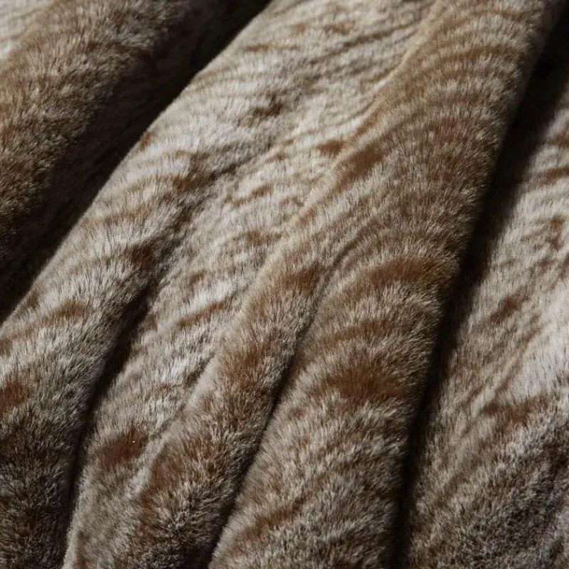 Cozy Haven Bettzeug-Kuschelige Kunstfell-Überwurfdecke - Lucia-Pelzdecke