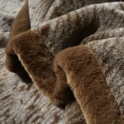 Cozy Haven Bettzeug-Kuschelige Kunstfell-Überwurfdecke - Lucia-Pelzdecke