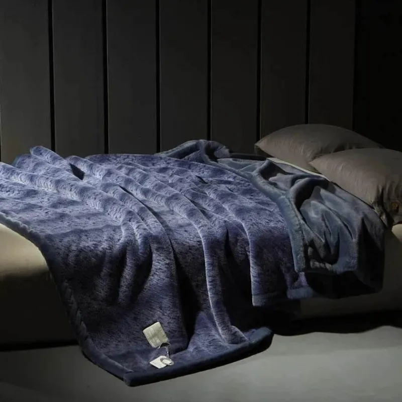 Cozy Haven Bettzeug-Kuschelige Kunstfell-Überwurfdecke - Lucia-Pelzdecke