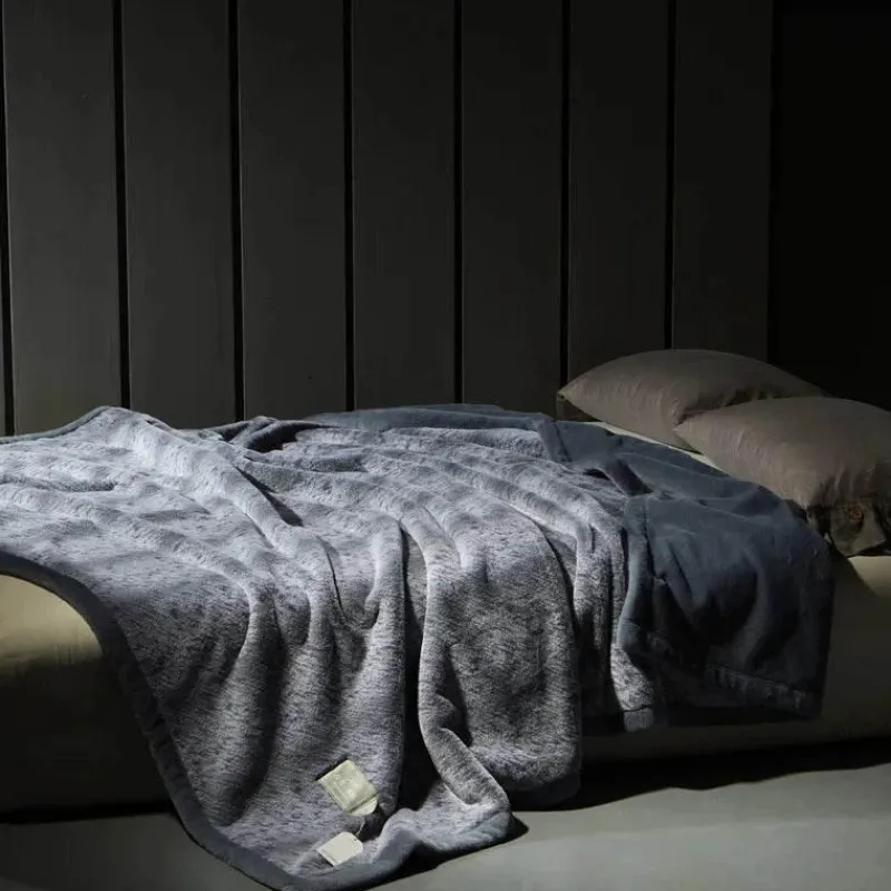 Cozy Haven Bettzeug-Kuschelige Kunstfell-Überwurfdecke - Lucia-Pelzdecke