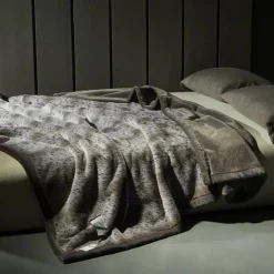 Cozy Haven Bettzeug-Kuschelige Kunstfell-Überwurfdecke - Lucia-Pelzdecke