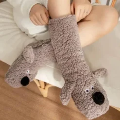 Damen Everly u0026 Lace Damenbekleidung-Kuschelige Sherpa-Socken – warme, flauschige Hausschuhsocken