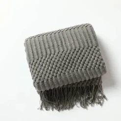 Wrap u0026 Relax Bettzeug-Kuschelige Strickdecke – Sofakomfort im Winter