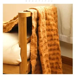 Wrap u0026 Relax Bettzeug-Kuschelige Waffel-Strickdecke – Vielseitiger Mehrjahreszeiten-Sofa-Bettbezug