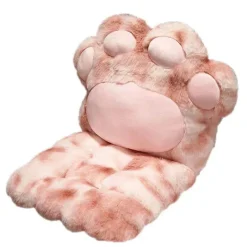 Comfort u0026 Style Autozubehör|Automobilindustrie-Kuscheliges Katzenpfoten-Plüschkissen – Weiches Sitzkissen für Katzenliebhaber