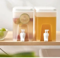 Deco Küche & Esszimmer-35L Kaltwasser-Saftspender - Getränkespender für Kühlschränke