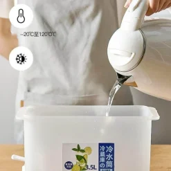 Deco Küche & Esszimmer-35L Kaltwasser-Saftspender - Getränkespender für Kühlschränke