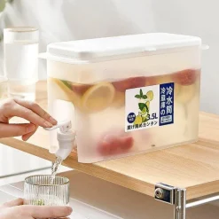 Deco Küche & Esszimmer-35L Kaltwasser-Saftspender - Getränkespender für Kühlschränke