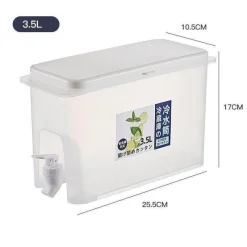 Deco Küche & Esszimmer-35L Kaltwasser-Saftspender - Getränkespender für Kühlschränke