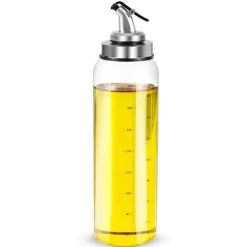 Tom Küche & Esszimmer-Öl- und Essigspender aus Glas – Gewürzflasche für die Küche