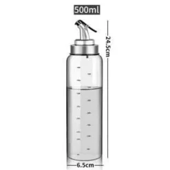 Tom Küche & Esszimmer-Öl- und Essigspender aus Glas – Gewürzflasche für die Küche
