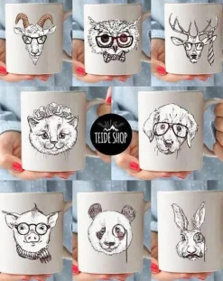 The Cozy Mug Küche & Esszimmer-Labrador Kaffeetasse - Geschenk für Kinder und Hundeliebhaber