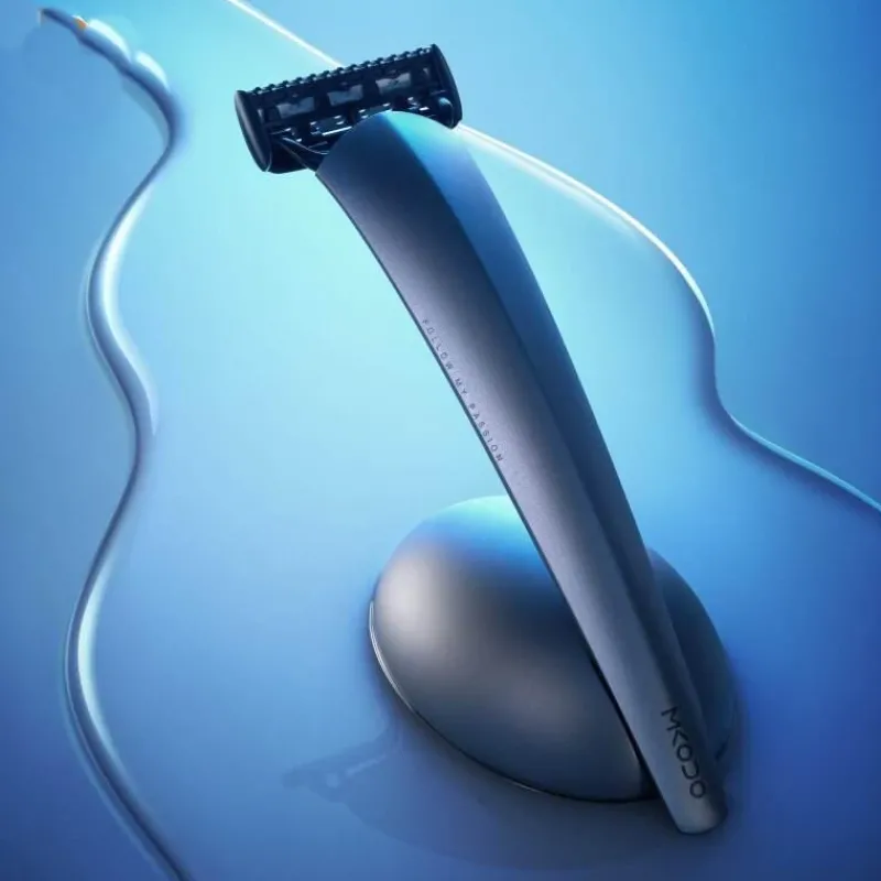 PureGlow Körperpflege|Männerpflege-5-Lagen-Rasierer - Smart Shaving Blade Rasierer
