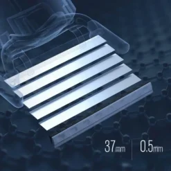 PureGlow Körperpflege|Männerpflege-5-Lagen-Rasierer - Smart Shaving Blade Rasierer