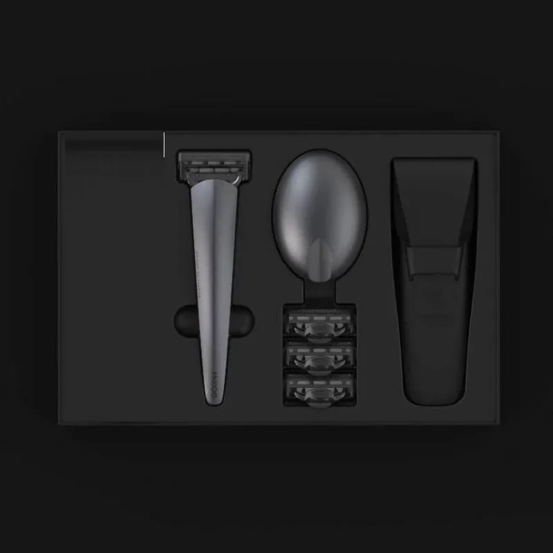 PureGlow Körperpflege|Männerpflege-5-Lagen-Rasierer - Smart Shaving Blade Rasierer