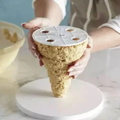 Tom Küche & Esszimmer-3-lagiges Tortenrahmen-Set – Tortendekorationswerkzeug zum Backen