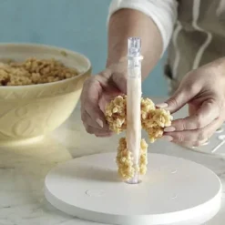 Tom Küche & Esszimmer-3-lagiges Tortenrahmen-Set – Tortendekorationswerkzeug zum Backen