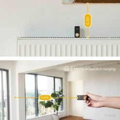 Roam Ready Outdoor-Artikel|Heimwerkzeuge-Laser-Entfernungsmesser-Maßband - Präzises Messwerkzeug