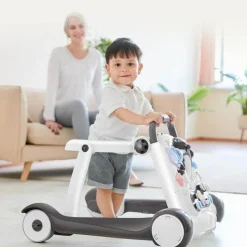 Kinder The Decor Haven Kinderwagen & Zubehör-Lauflernhilfe mit Musik – Anti-Rollover-Multifunktionsdesign