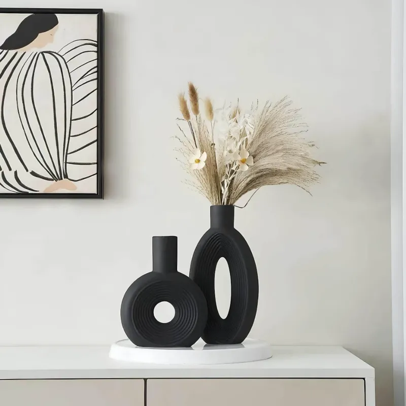 Flourish Vases Wohndeko-Laura Vasen-Set – Elegante Vasen zur Wohndekoration