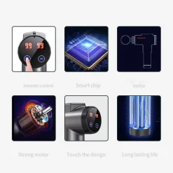 Tranquil Touch Massageprodukte|Gesundheits-Gadgets-LCD-Muskelentspannungsmassagegerät - Gerät zur Schmerzlinderung