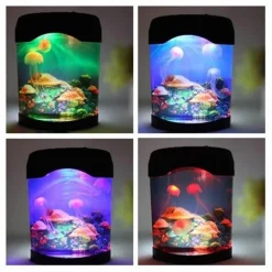 Willow u0026 Whim Beleuchtung-LED Creative Jellyfish Aquarium Night Light