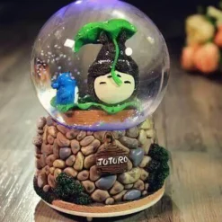 Comfort u0026 Style Beleuchtung-LED Crystal Ball Music Box - Glowing Night Light Decor