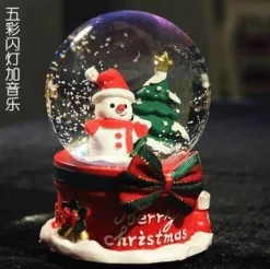 Comfort u0026 Style Beleuchtung-LED Crystal Ball Music Box - Glowing Night Light Decor