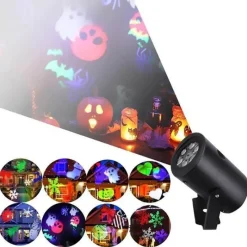 Comfort u0026 Style Beleuchtung-LED Halloween Decoration Landscape House Projector