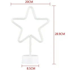 The Gilded Nest Beleuchtung-LED Neon Glow Lights - Party Decor for Events