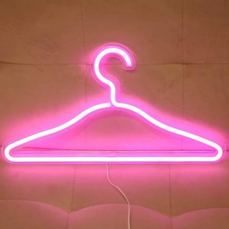 Comfort u0026 Style Beleuchtung-LED Neon Night Lamp - Decorative Hanger Light