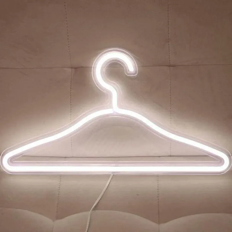 Comfort u0026 Style Beleuchtung-LED Neon Night Lamp - Decorative Hanger Light