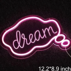 Comfort u0026 Style Beleuchtung-LED Neon Sign - Sweet Dreams Bedroom Wall Decor