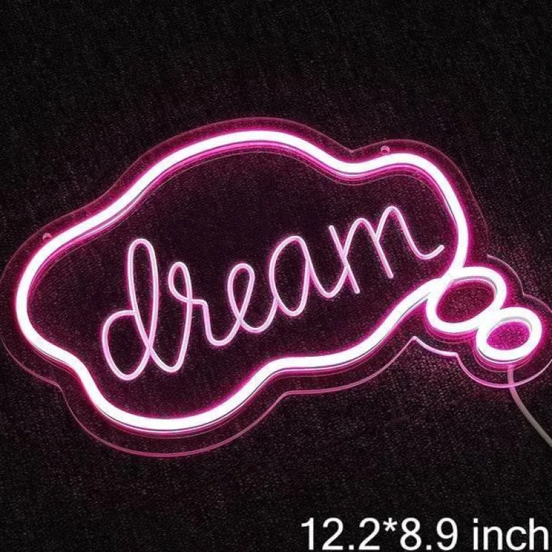 Comfort u0026 Style Beleuchtung-LED Neon Sign - Sweet Dreams Bedroom Wall Decor