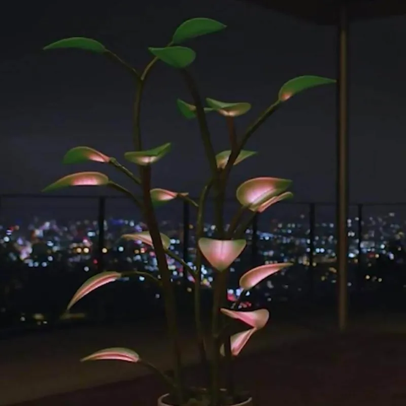 Comfort u0026 Style Beleuchtung-LED Plant Night Light - Decorative Houseplant Lamp
