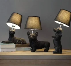 Comfort u0026 Style Beleuchtung-LED Puppy Love Table Light - Creative Pet Decor