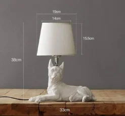 Comfort u0026 Style Beleuchtung-LED Puppy Love Table Light - Creative Pet Decor